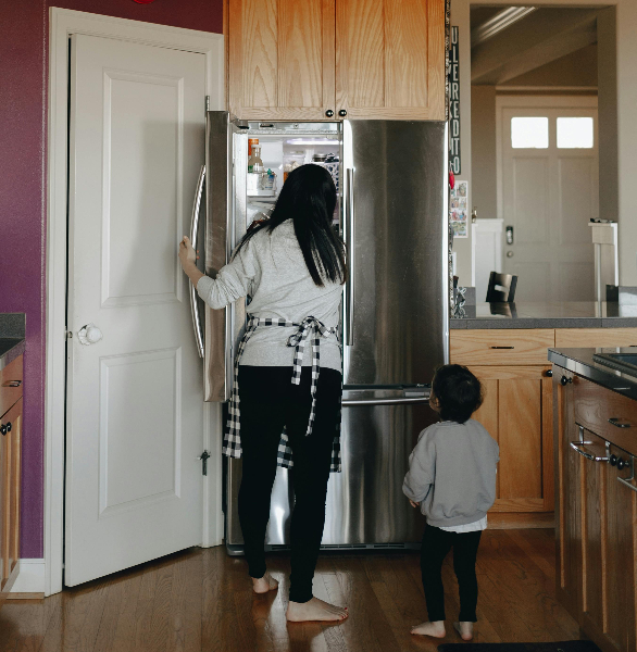 Mom in the Kitchen