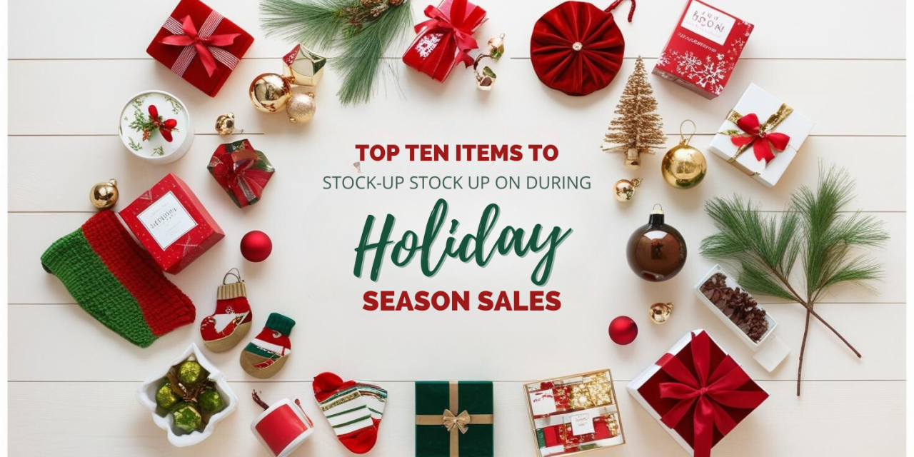 Top 10 Items Every Mom Should Buy During Holiday Sales