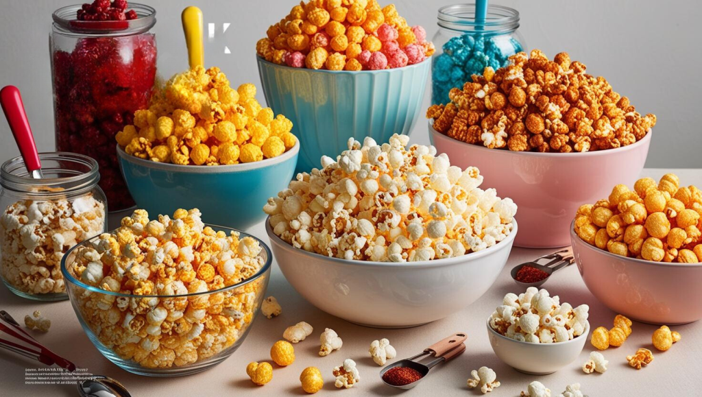 DIY popcorn bar ideas 