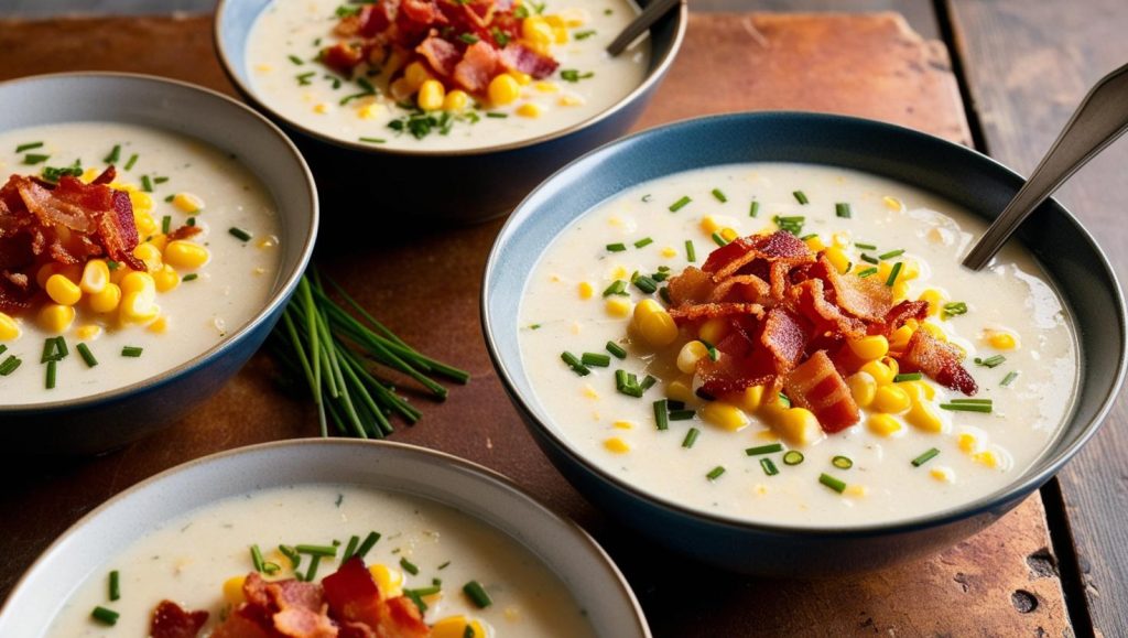 Easy Instant Pot Corn Chowder 