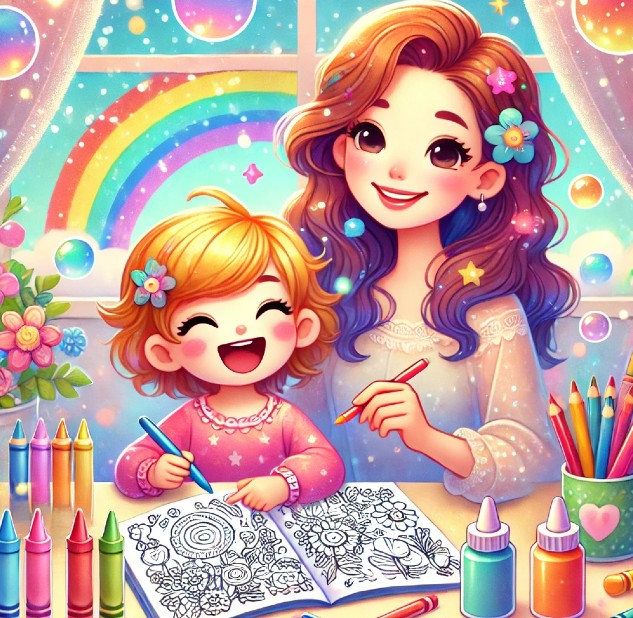 Coloring Book Embed Photo