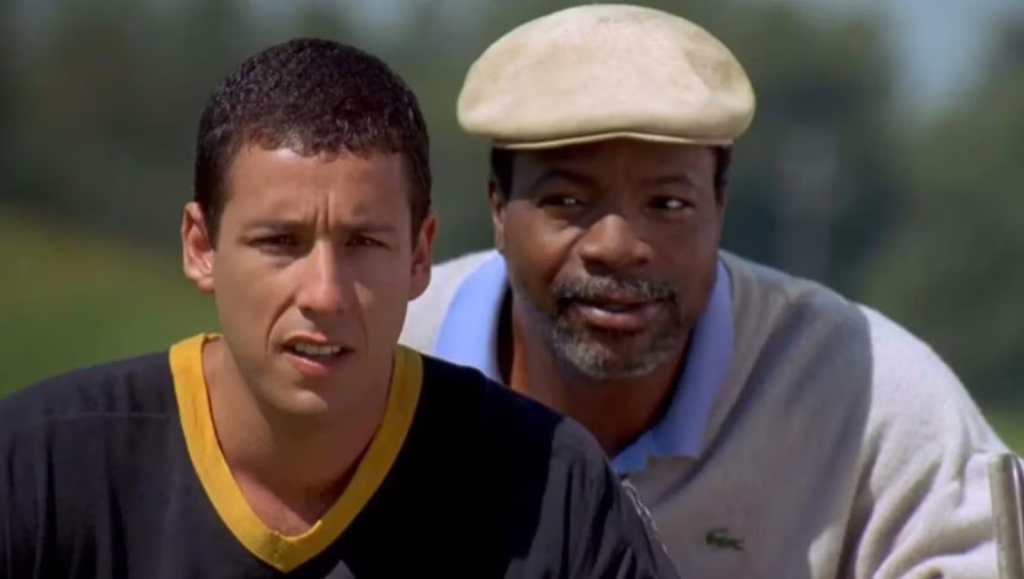 Adam Sandler and Carl Weathers