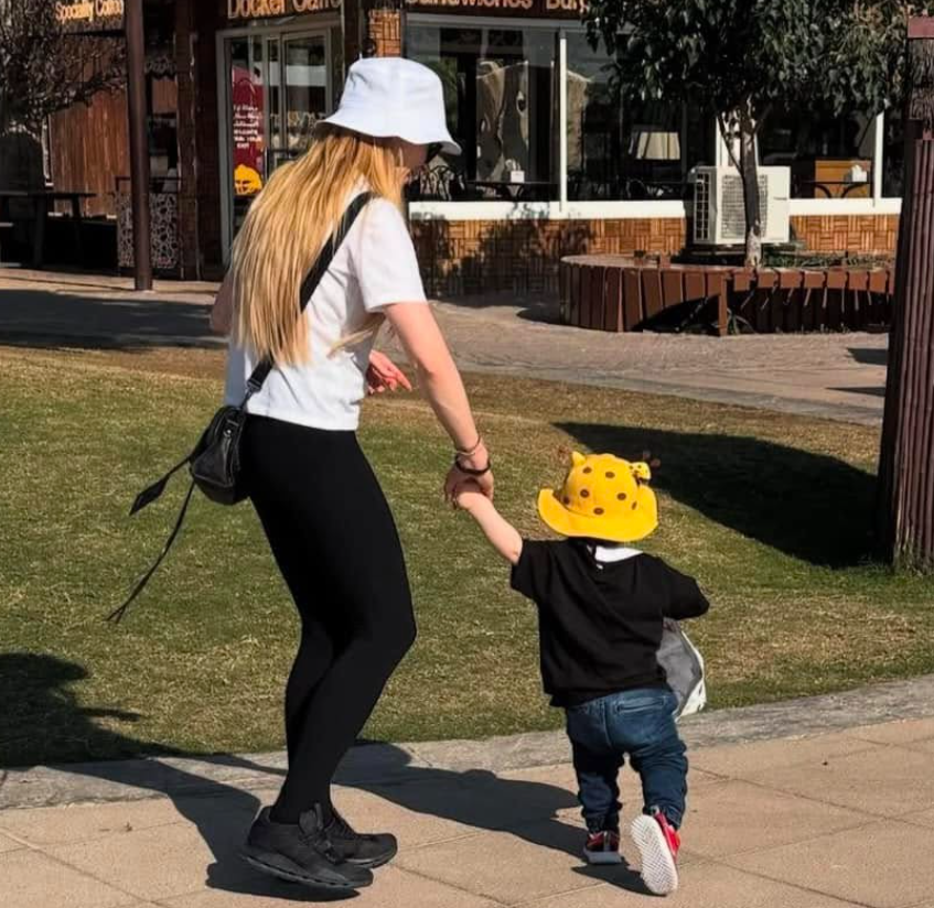 Lindsay Lohan with Son 