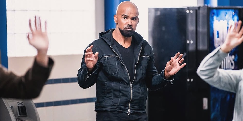 Shemar from CBS SWAT