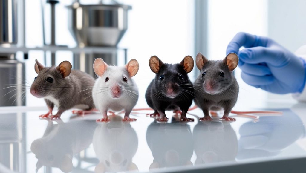 Transgenic Mice in a Lab 