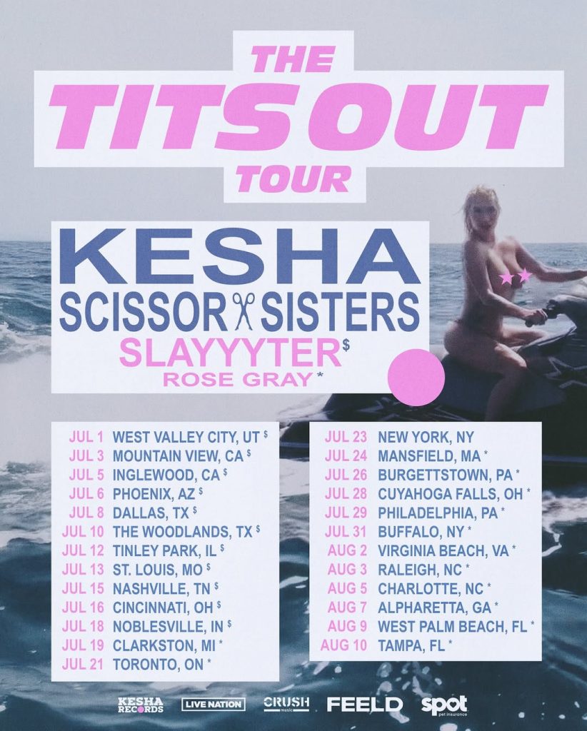 Kesha Tour Announcement 2025